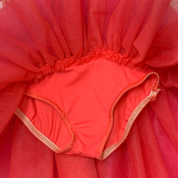 Weissman Dance Pageant Costume on piece outfit dress, sequins, child XS - Picture 5 of 8